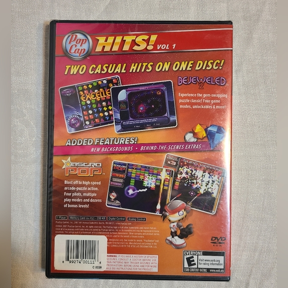 NWT Play Station 2 Bejeweled Astropop game - Picture 2 of 2